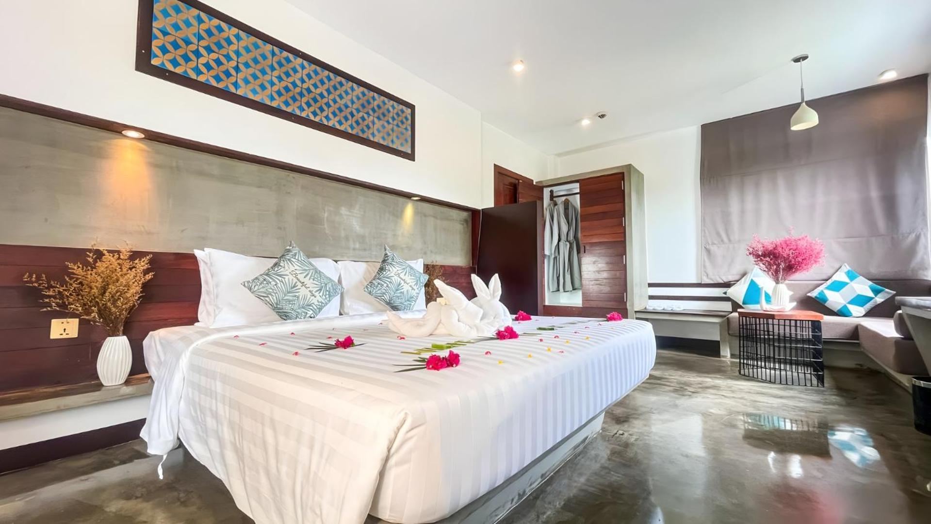 The Calm Oasis Hotel Siem Reap Bagian luar foto