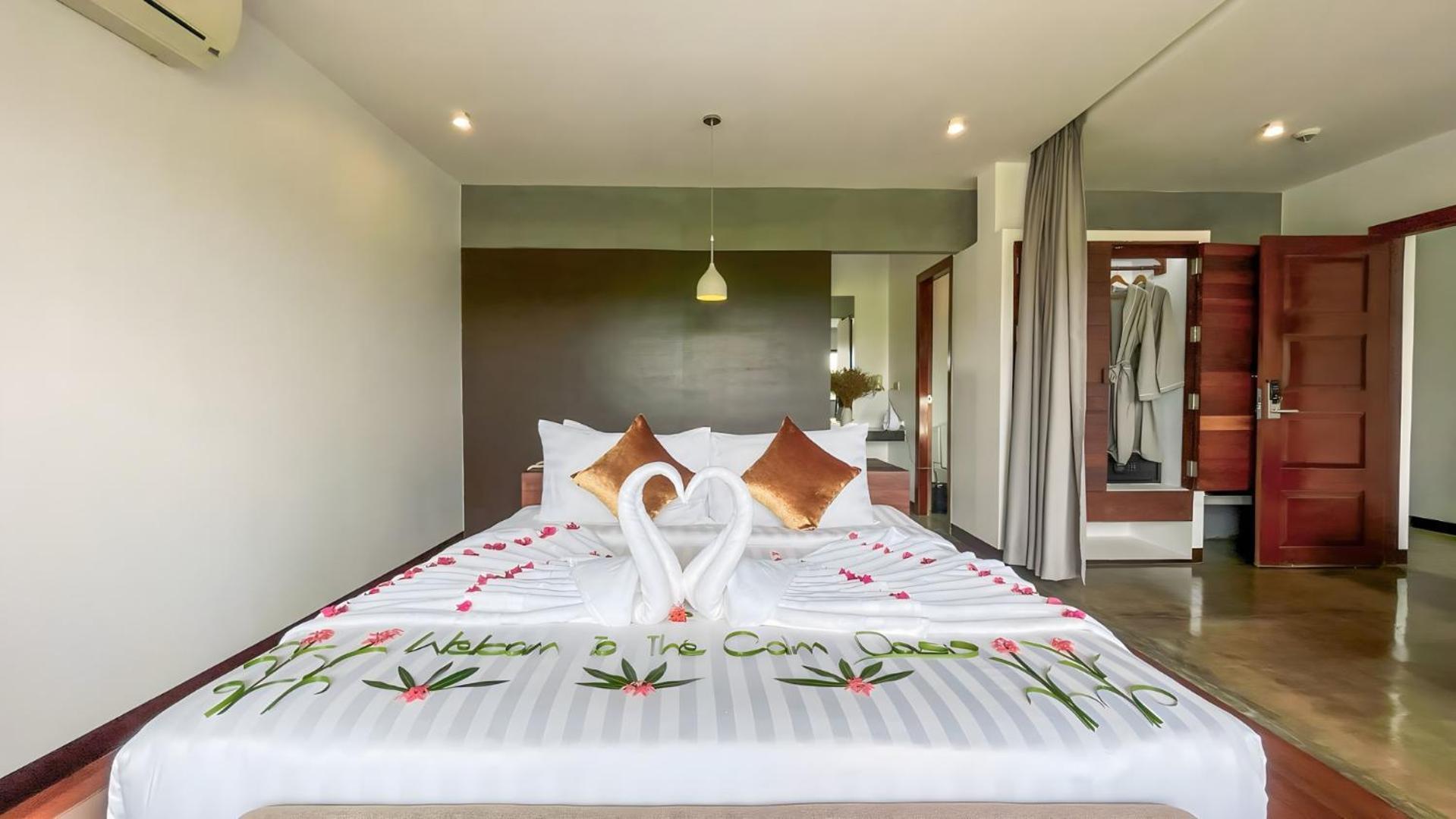 The Calm Oasis Hotel Siem Reap Bagian luar foto