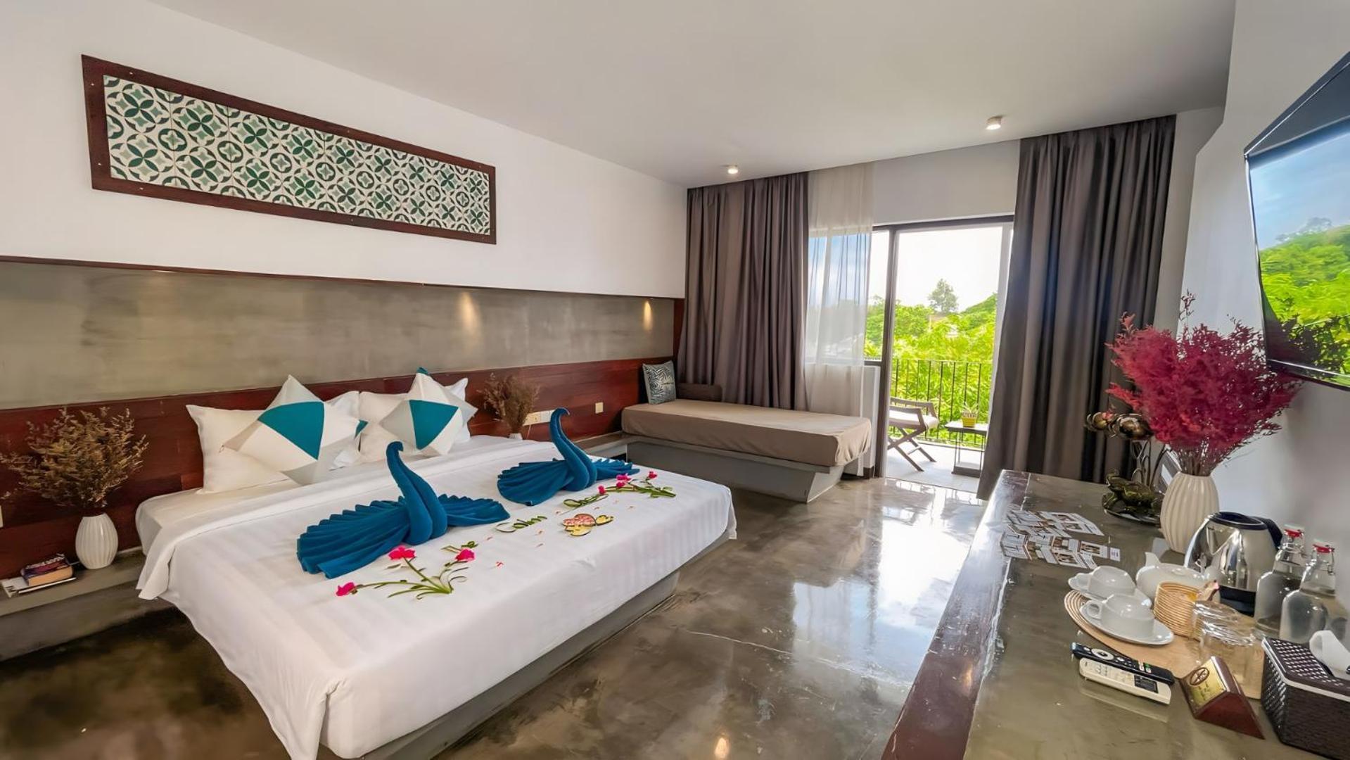 The Calm Oasis Hotel Siem Reap Bagian luar foto
