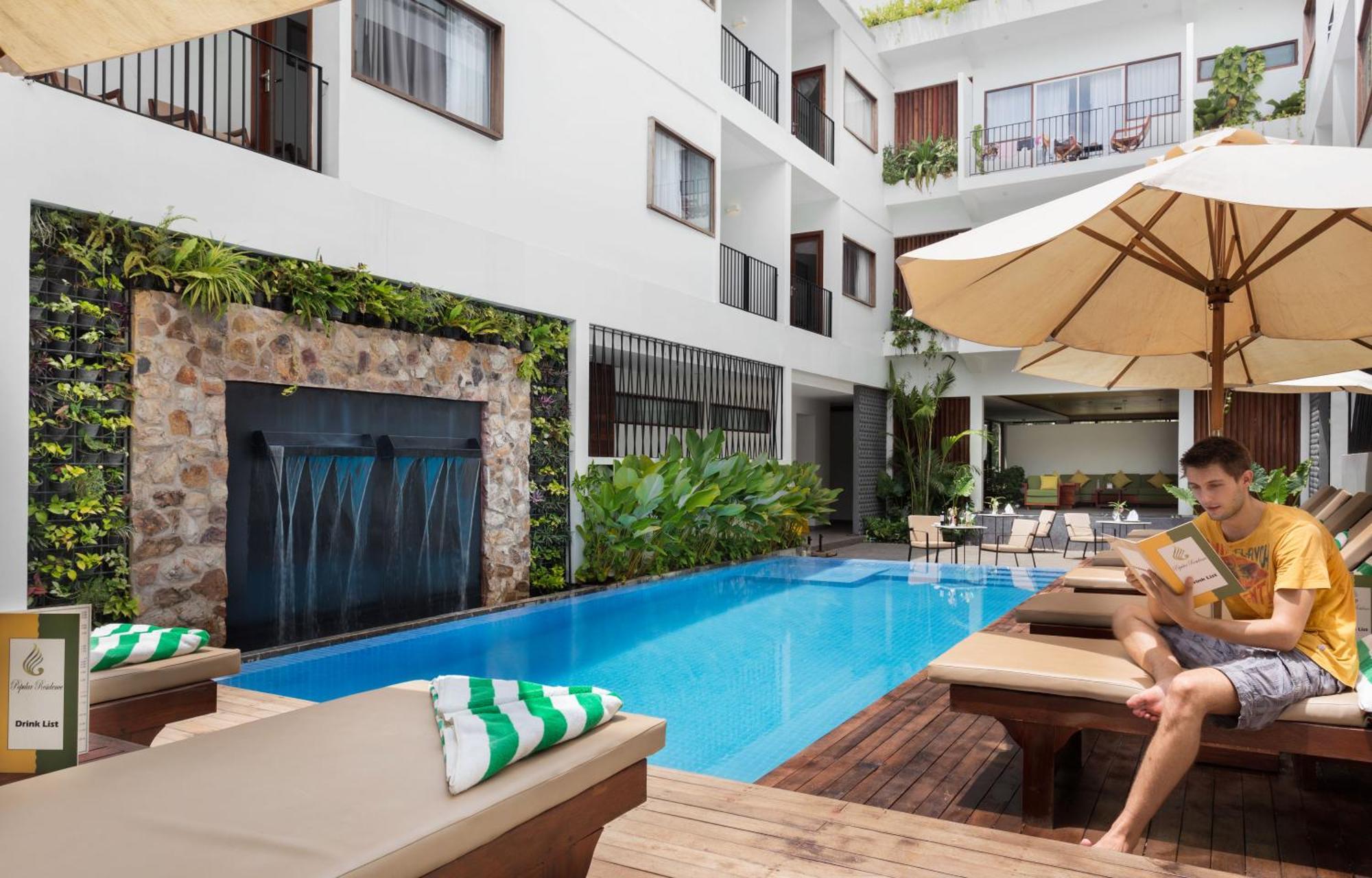 The Calm Oasis Hotel Siem Reap Bagian luar foto