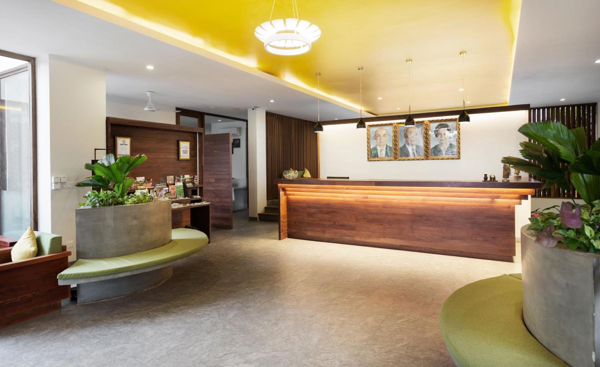The Calm Oasis Hotel Siem Reap Bagian luar foto