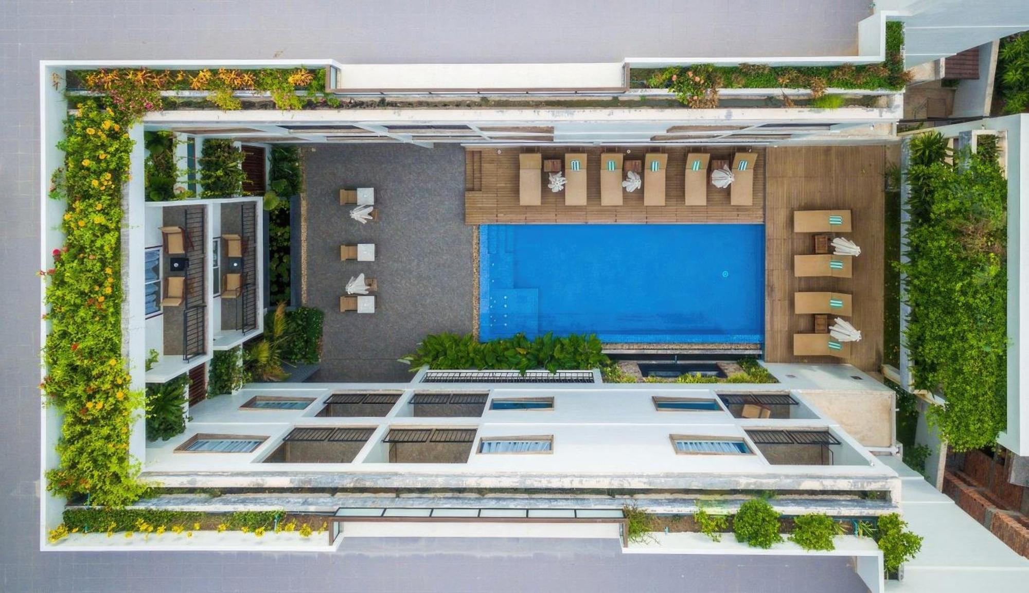 The Calm Oasis Hotel Siem Reap Bagian luar foto